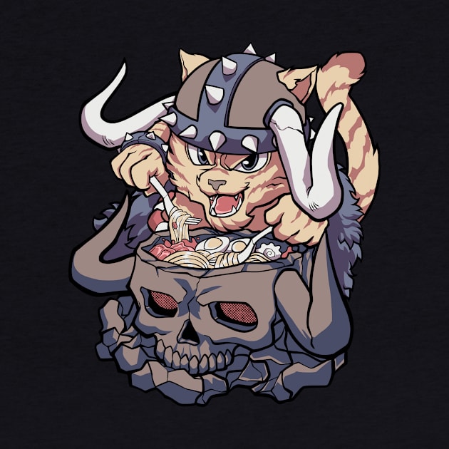 Kaido cat ramen by Rexgraphic